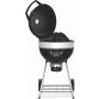 Grill węglowy 22" PRO Charcoal Kettle czarny + płyta żeliwna + zestaw (komin do rozpalania #67802, węgiel drzewny 3 kg #67107, podpałka 100 szt. #67052) - 7